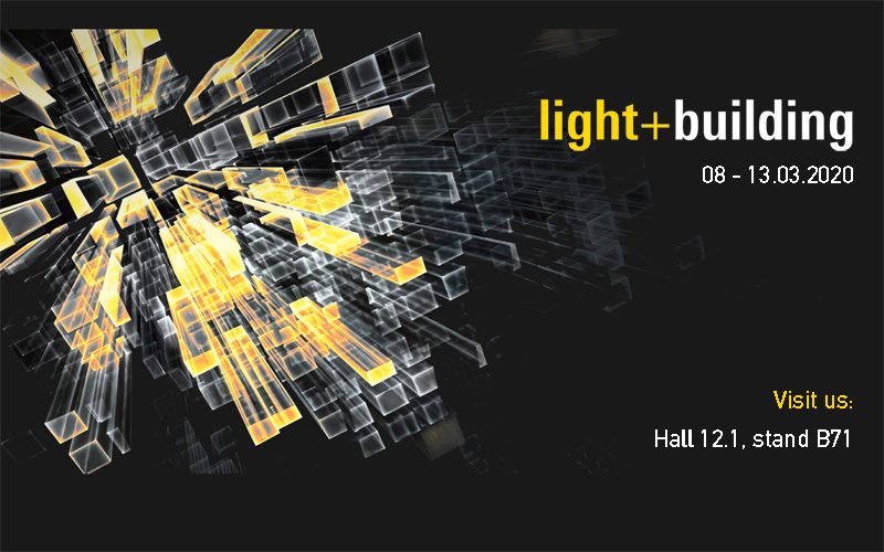 KOUVIDIS vine la evenimentul Light+Building din anul 2020!